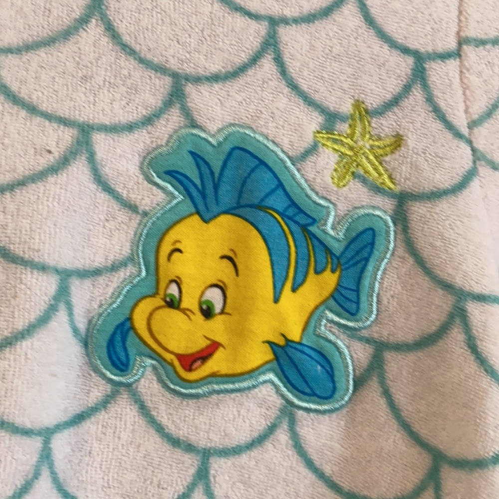 Little Mermaid Cover Up for Girls - Picture 4 of 5